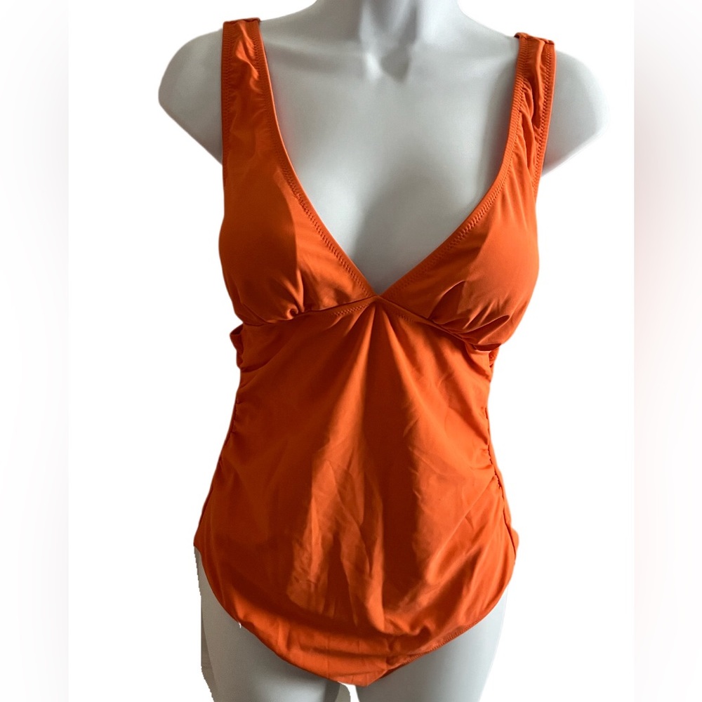 Beachsissi Plunging V Neckline Women's One Piece - Picture 4 of 4